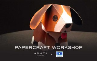 Papercraft Workshop with Ichinogami "Puppies Series"