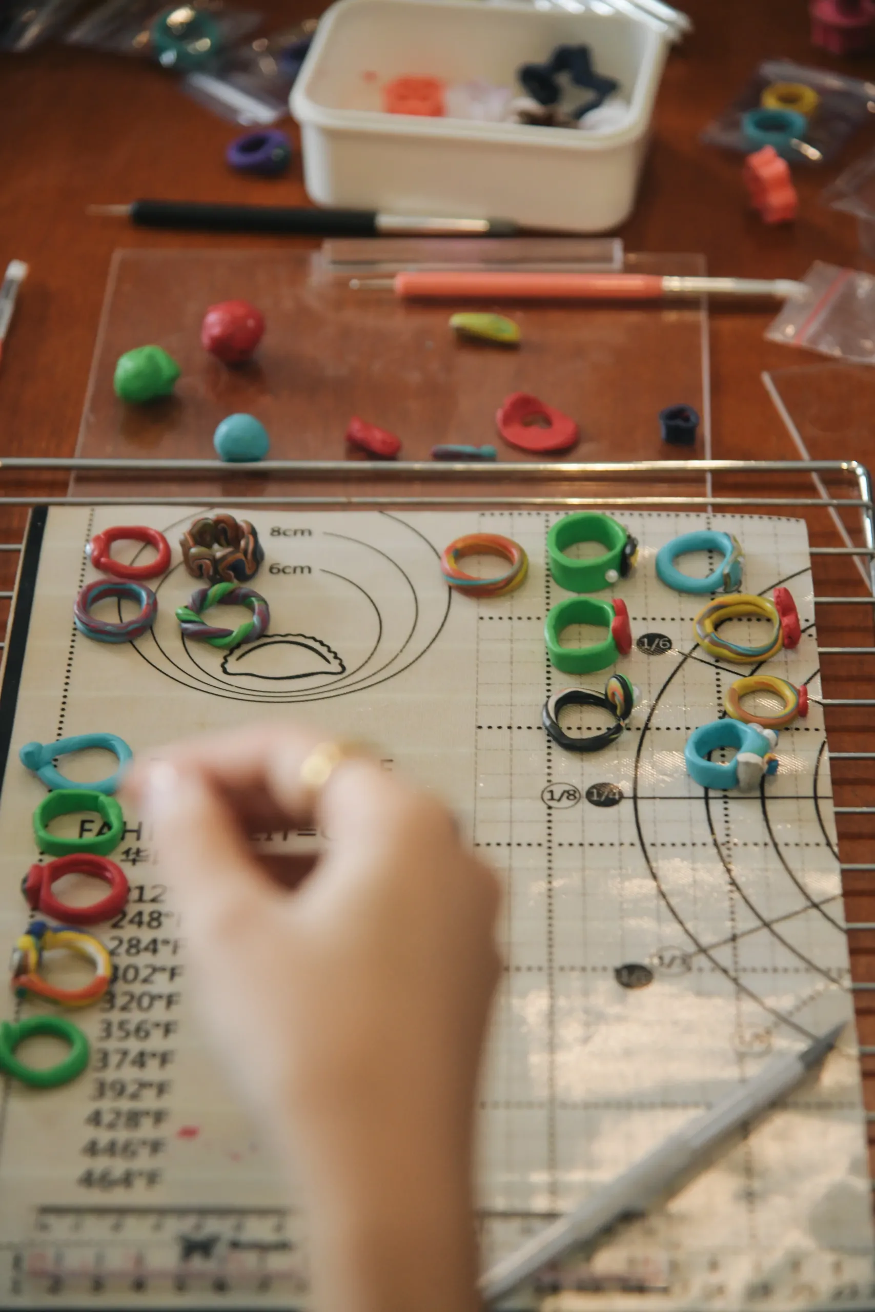 DSC_9576 Clay Rings Making