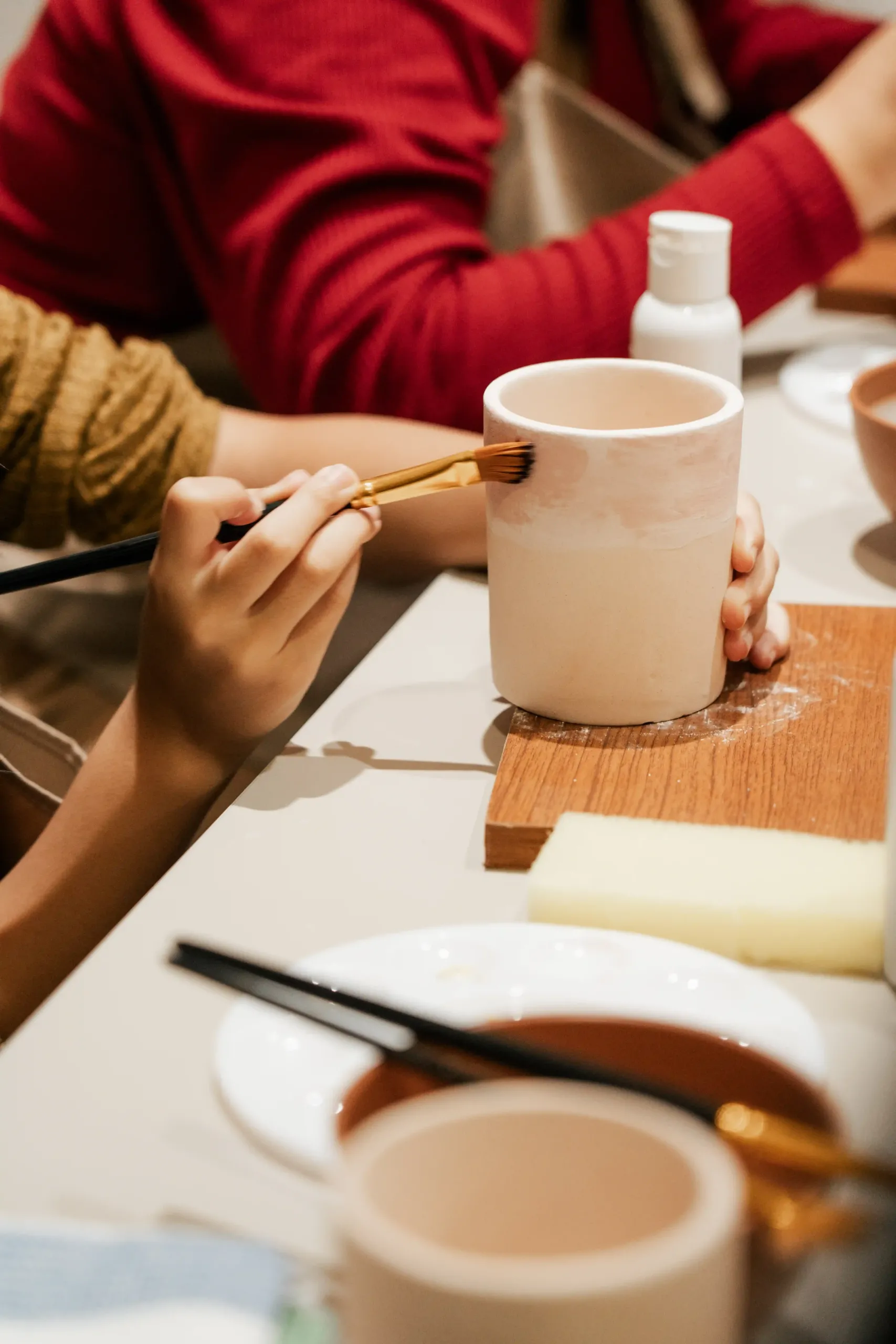 Painting Pottery Bisque