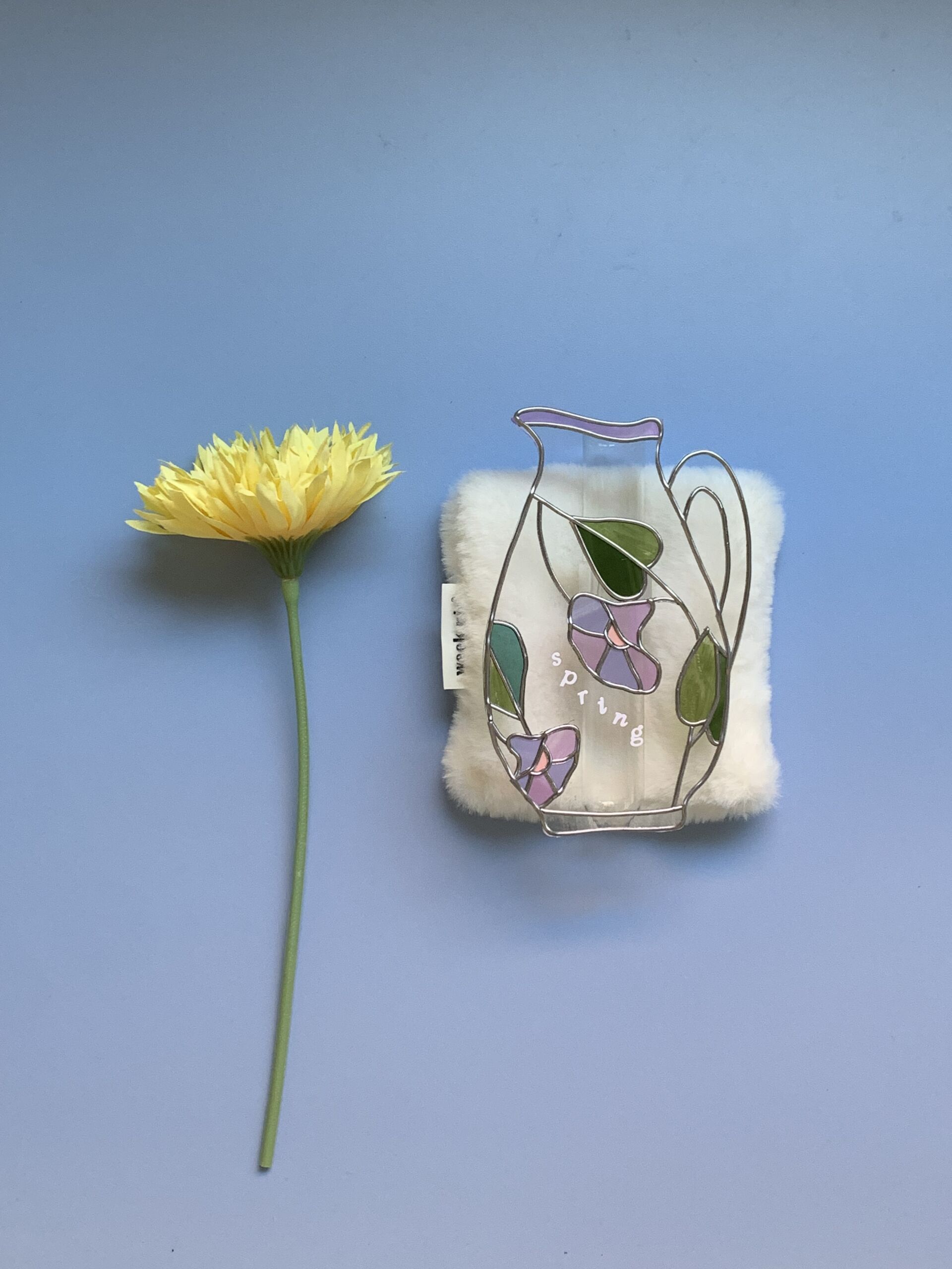 IMG_0809 Glass Art Flower Vase