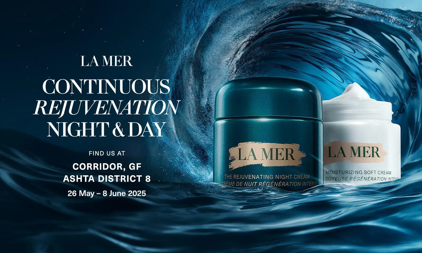 LA MER: Night To Day Miracle Journey Pop-Up