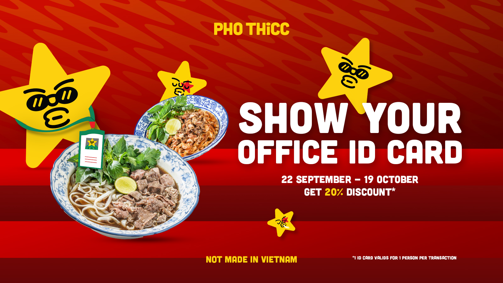 Pho Thicc's Office ID Promo