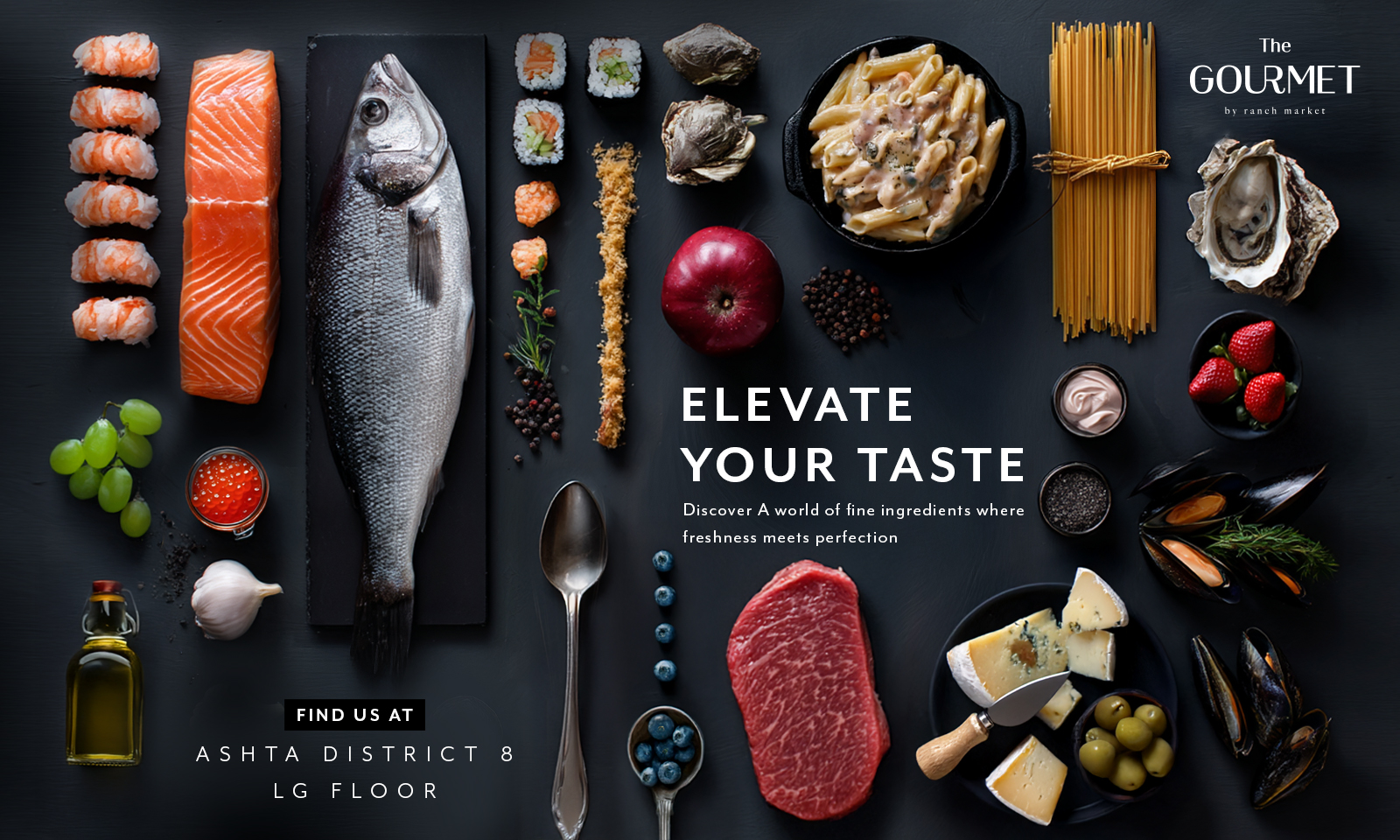 Elevate Your Taste at The Gourmet Supermarket